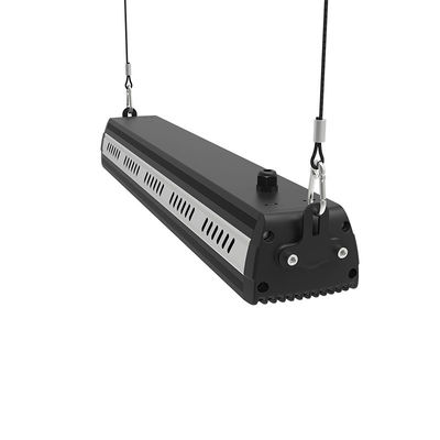 Baia lineare di alluminio di 200W LED l'alta accende il colore nero pratico